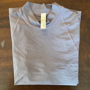 Lululemon rash guard, purple, size large.